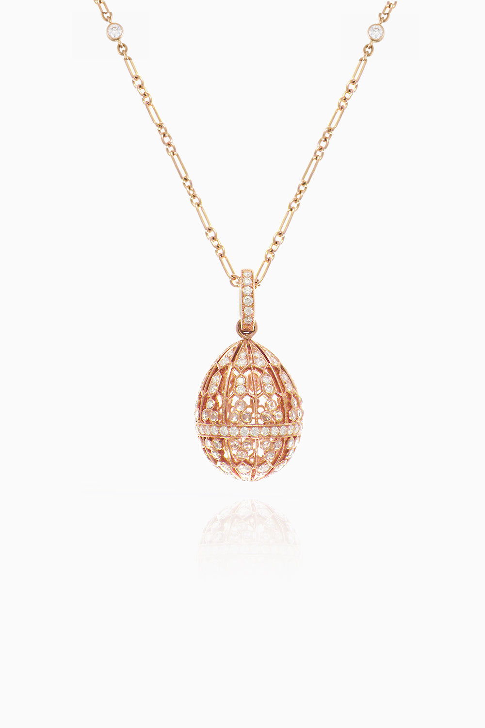 The Pride Emotion Pendant in Rose Gold