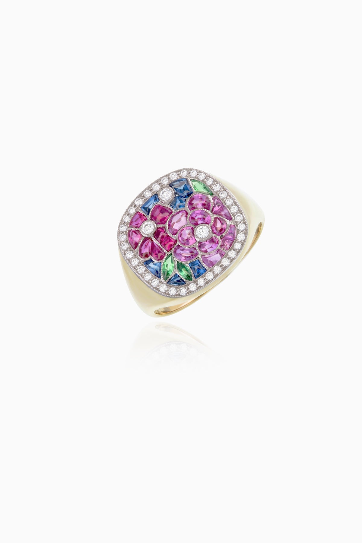 Impressionist Signet Ring