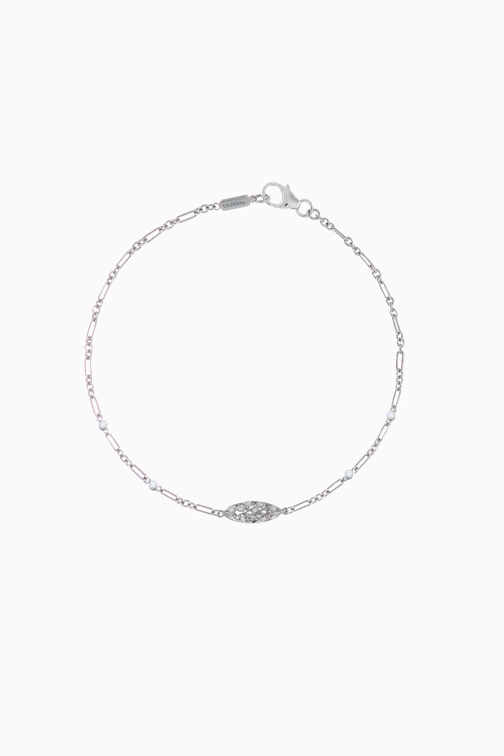 Emotion Bracelet in White Gold