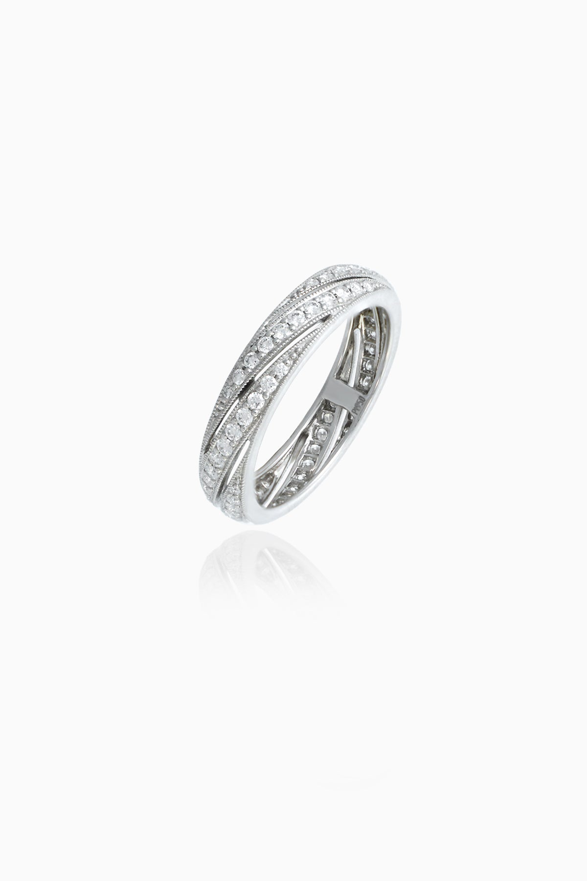 Ray of Light Band in Platinum