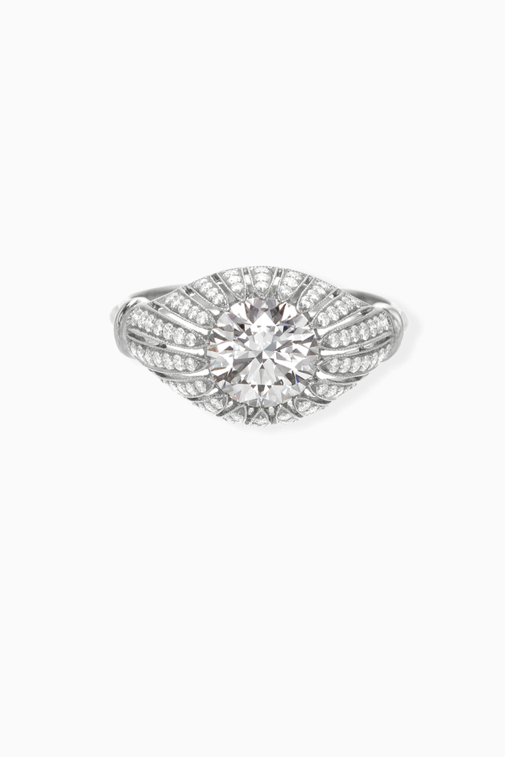Ray of Light Pinky Ring